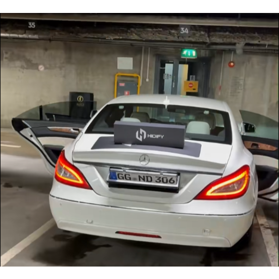 Remote License Plate Flipper